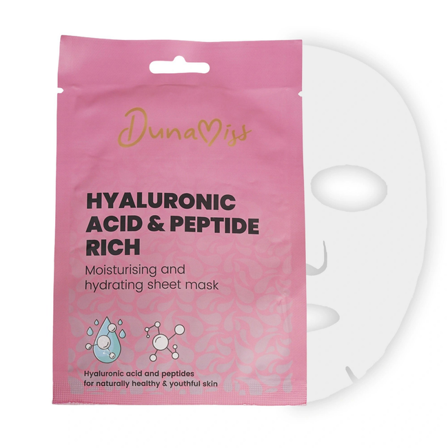 Dunamiss Sheet Mask Hyaluronic & Peptide Rich Hover Image