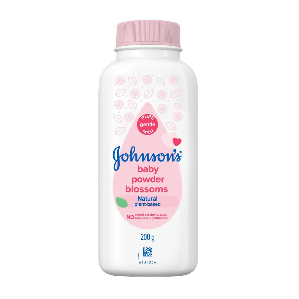 Johnson's Baby Powder Blossoms Natural Plant Based