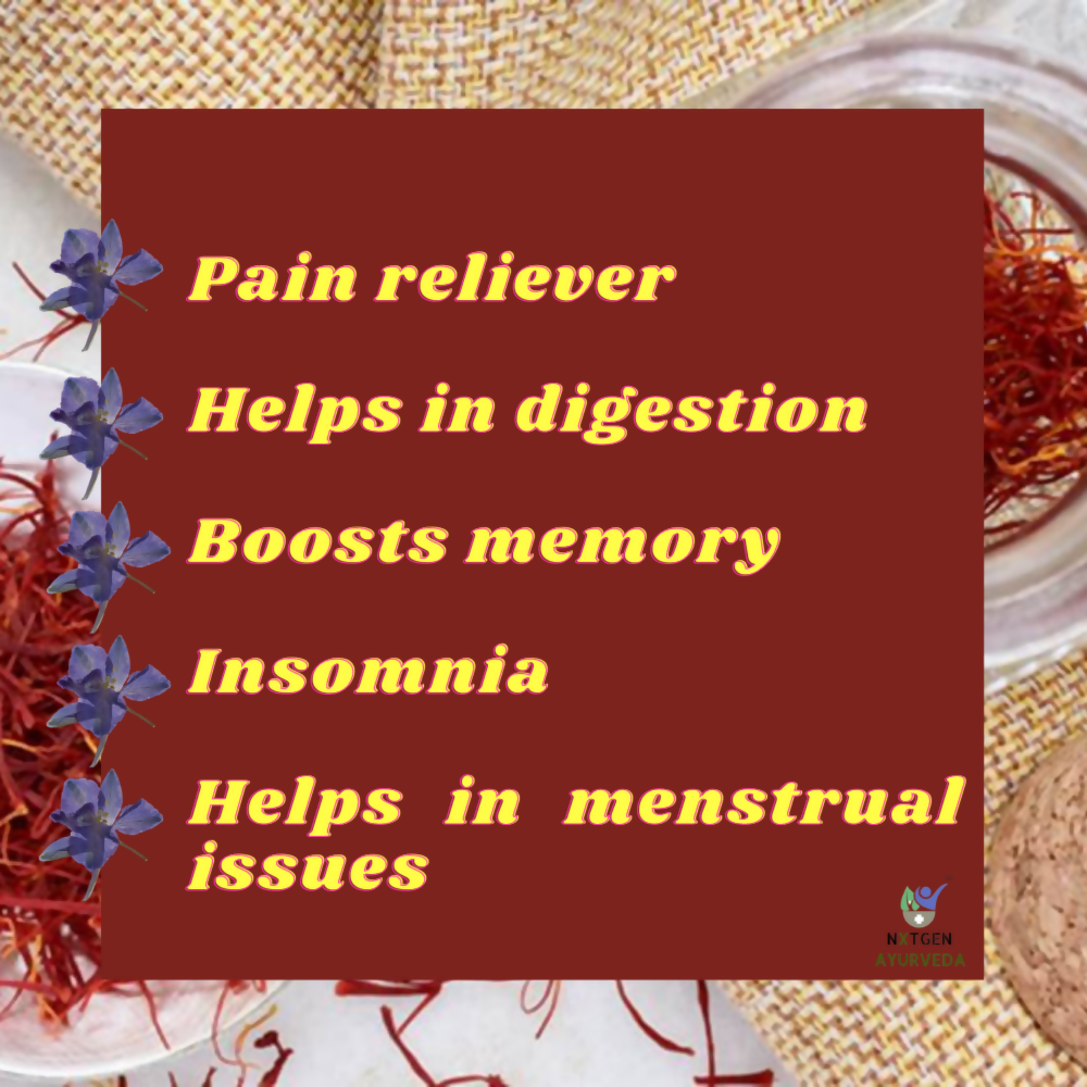 Nxtgen Ayurveda Saffron/Kesar Kashmiri