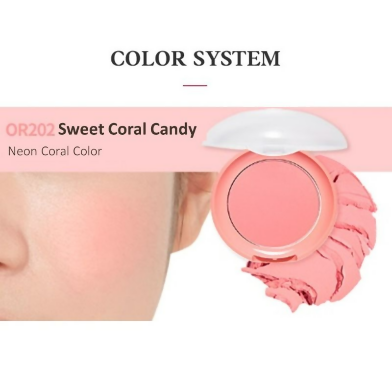 Etude House Lovely Cookie Pressed Powder Blush - Sweet Coral