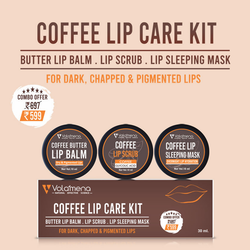 Volamena Coffee Lip Care Kit