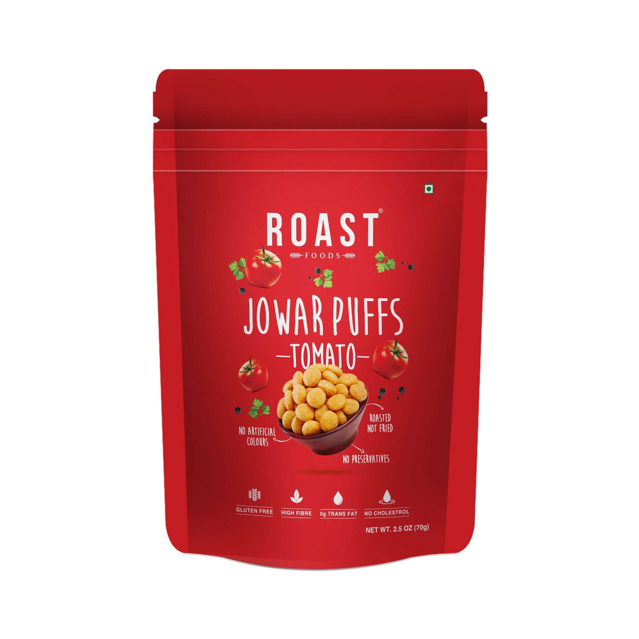Roast Foods Jowar Puff Tomato