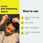 Masofta Anti Grey Hair Darkening Serum