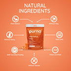Purna Gummies Superfruits Collagen Mixed Fruit Flavour Gummies for Hair and Skin