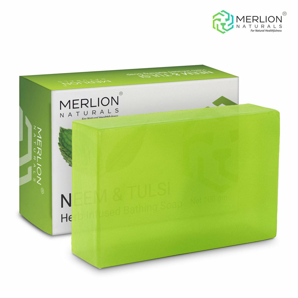 Merlion Naturals Neem and Tulsi Glycerine Soap