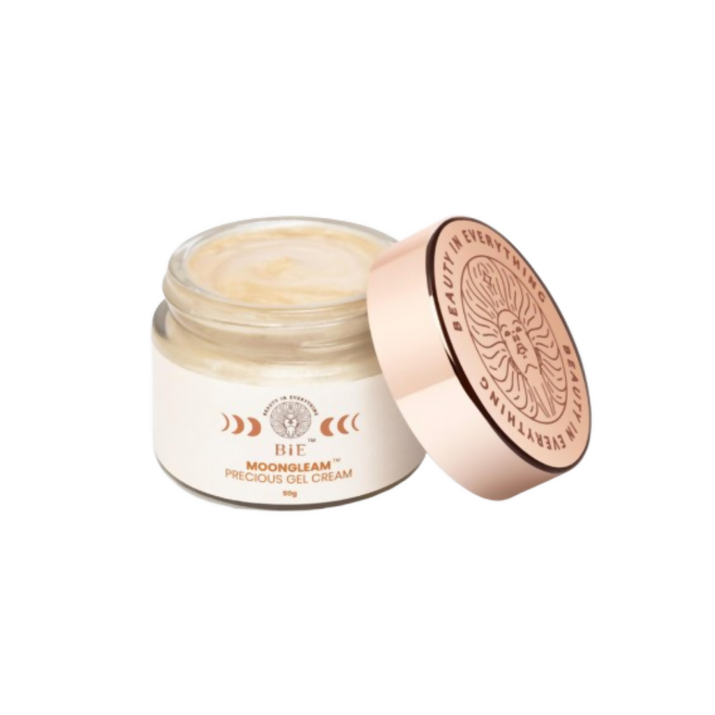 BiE Moongleam Precious Gel Cream+Primer With Gold, Silver & Diamond Dust