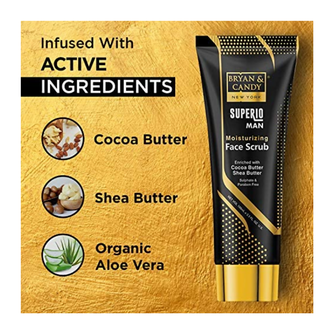 Bryan & Candy Superio Man Moisturizing Face Scrub