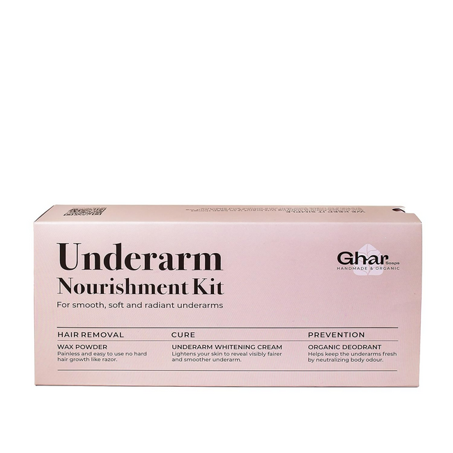 Ghar Soaps Underarm Lightening Cream Kit Hover Image