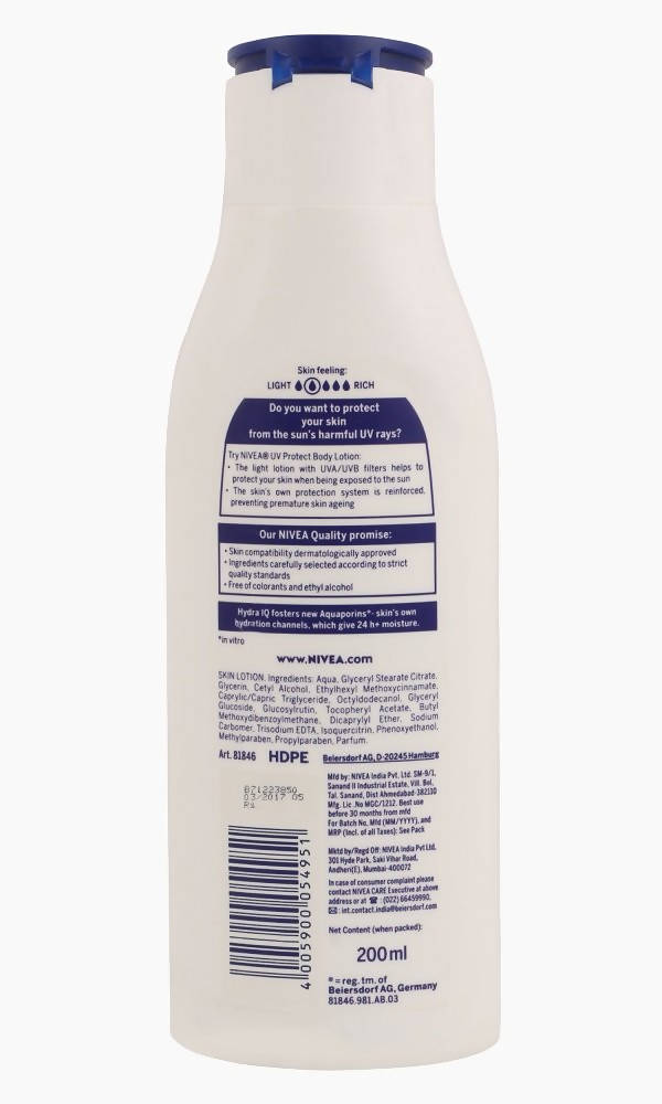Nivea UV Protect Body Lotion