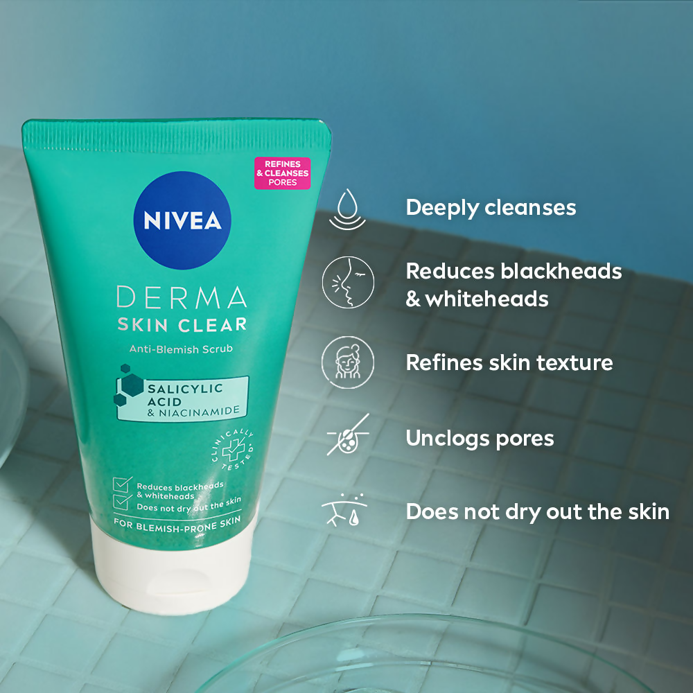 Nivea Derma Skin Clear Anti-Blemish Scrub