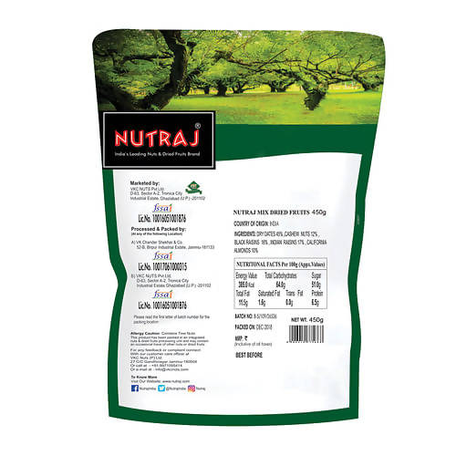 Nutraj Energy Mix (Nuts & Dried Fruits) Main Image