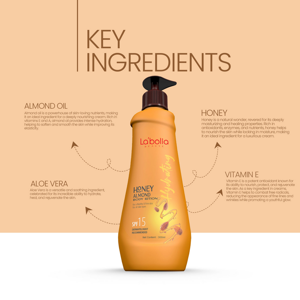 Labolia Beaute Honey Almond Body Lotion