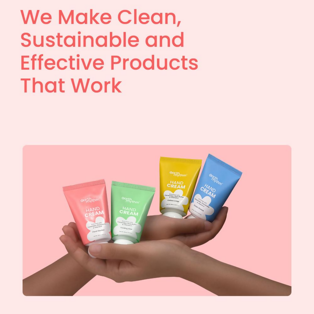 Earth Rhythm Ocean Breeze Hand Cream Enriched with Ceramide