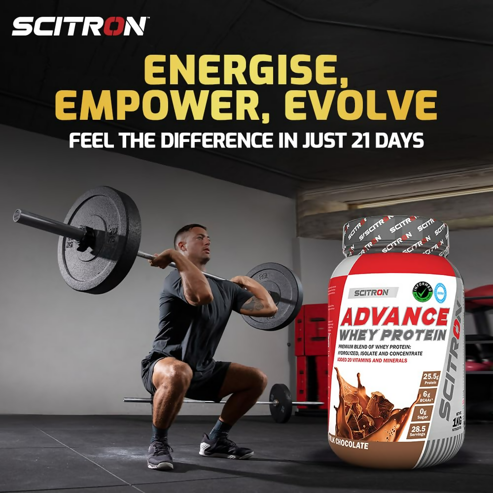 Scitron Advance Whey Protein Milk Chocolate Flavor