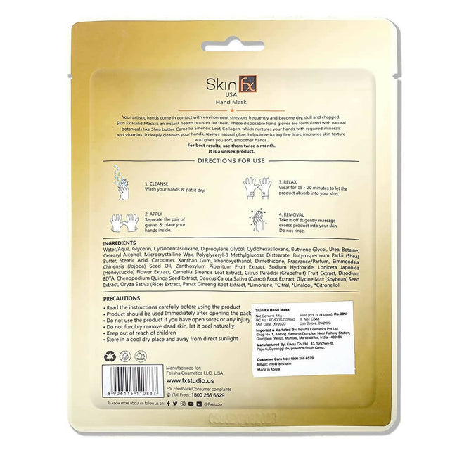 Skin Fx Nourishing & Smoothening Hand Sheet Mask Main Image