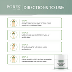 Pores Be Pure Matcha Green Tea Clay Face Mask With Green Tea