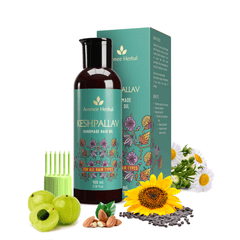 Avimee Herbal Anti-Hair Fall Kit - Oil, Scalp Spray, and Serum, Controls Hair Fall and Nourishes Hair Root