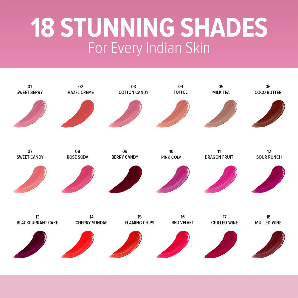 Mila Beaute 12 Hr Non-Transfer Locked-In Liquid Lipstick - Cotton Candy