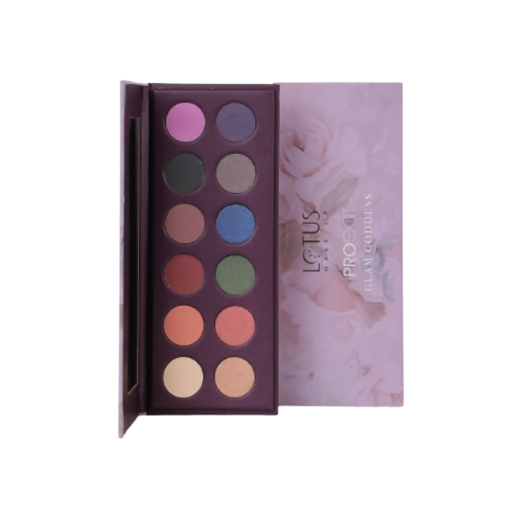 Lotus Make Up Proedit Eye Primer Infused Eyeshadow Palette - Glam Goddess