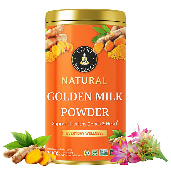 Rishi Natural Golden Milk Powder Hover Image