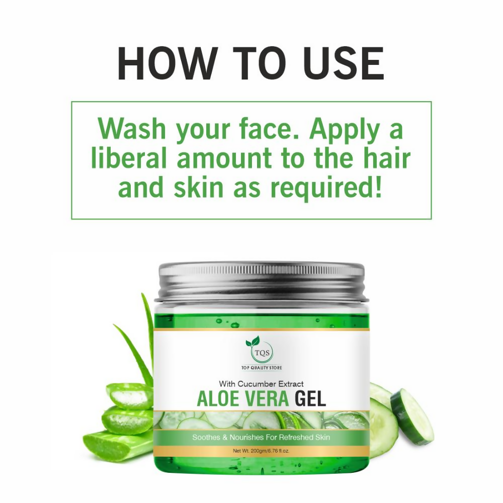 TQS Aloe Vera Gel With Cucumber Extract