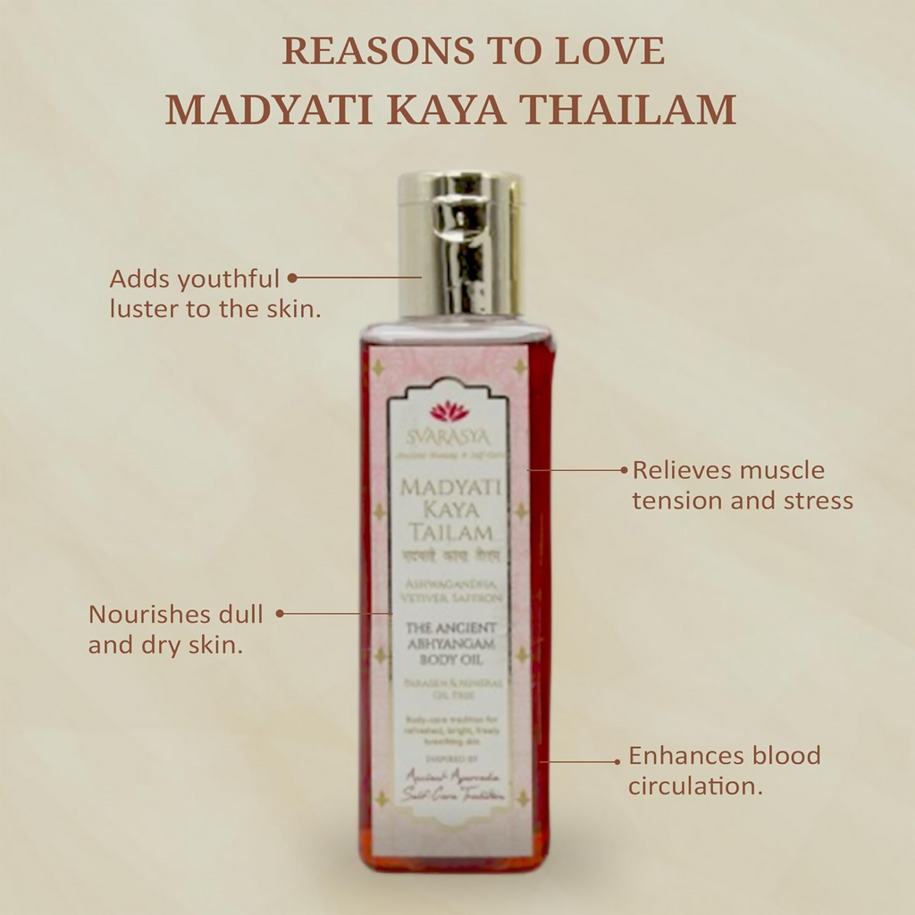 Svarasya Madyati Kaya Tailam (Body Oil)