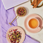 The Herb Boutique Fleur Brass Tea Strainer