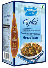 Mother Dairy Ghee | Traditional Made Ghee | Pure Ghee with Rich Flavor and Aroma