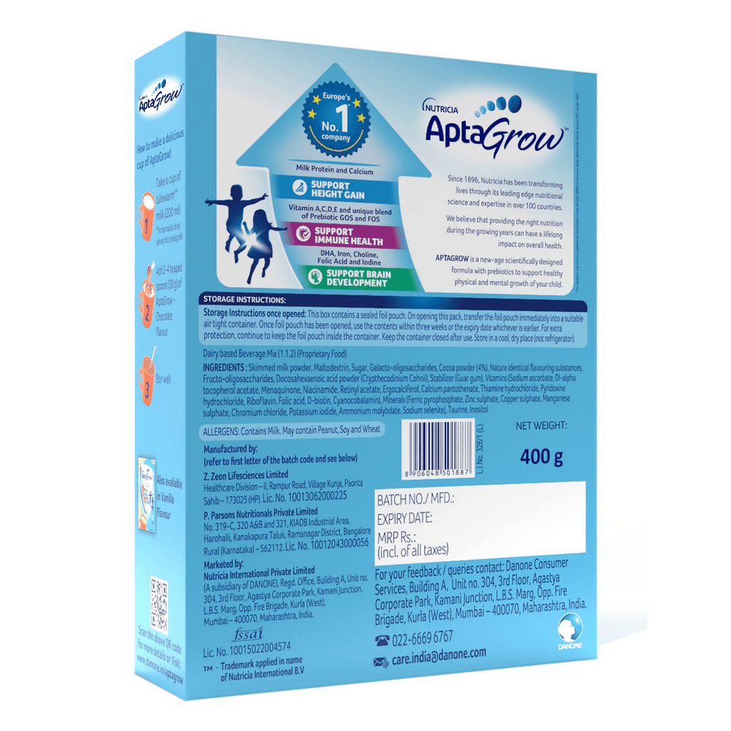 AptaGrow Nutrition Drink Powder for Kids