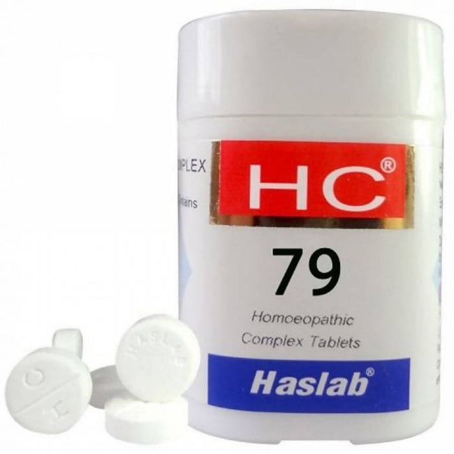 Haslab Homeopathy HC 79 Physiological Complex Tablets Hover Image