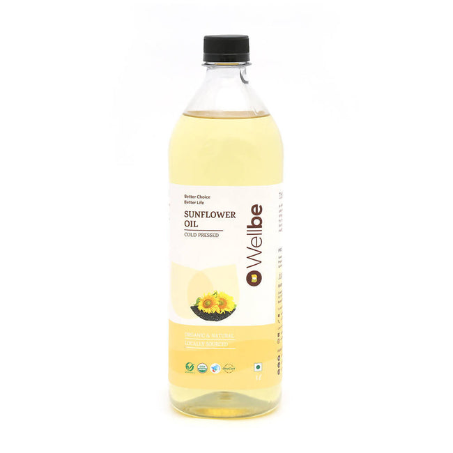 Wellbe Cold Pressed Sunflower Oil Hover Image