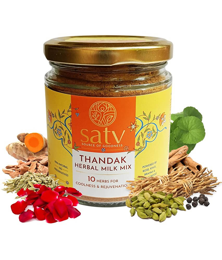 Satv Thandak Herbal Milk Mix
