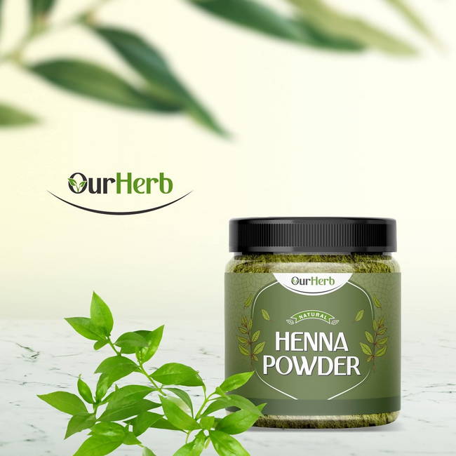 OurHerb Natural Henna Powder Enriched With Precious Herbals For Natural Hair Color Main Image
