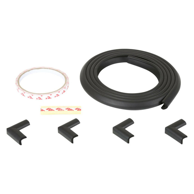 Safe-O-Kid Unique High Density L-Shaped 2 Mtr Long Mini 2 Edge Guards With 8 Corner Cushions Main Image
