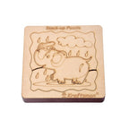 Kraftsman Stack up Puzzles/ Layered Puzzle Elephant Shape for Kids | Color Kit Included | 18 Pieces Puzzle