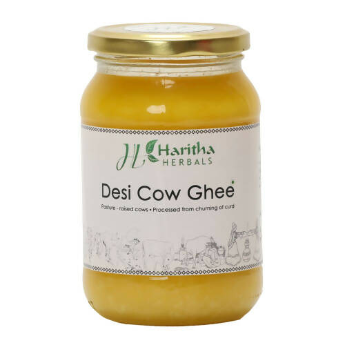 Haritha Herbals Desi Cow Ghee | Desi Ghee | Homemade Pure Cow Ghee | Authentic Ghee Hover Image