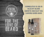 Viking Revolution Beard Wash and Beard Conditioner Combo