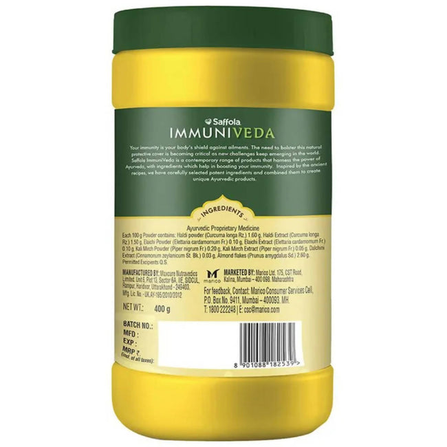 Saffola Immuniveda Golden Turmeric Milk Mix Main Image