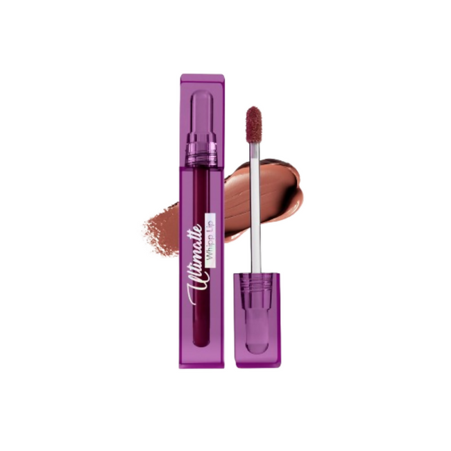 Blue Heaven Ultimatte Whipp Lip Liquid Lipstick - Velvet Brown Hover Image