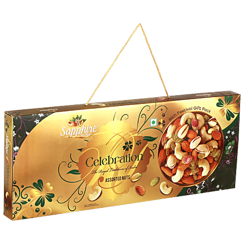Sapphire Dry Nuts Celebration Gift Pack - Assorted Nuts Main Image