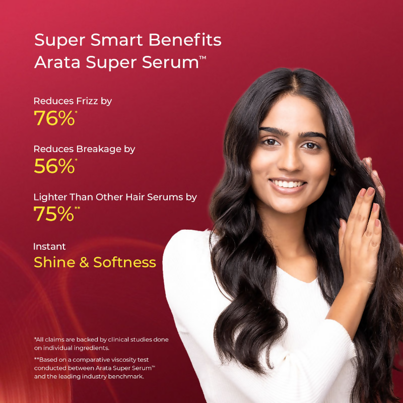Arata Super Serum With JD Jojoba Hair Complex For Glossy