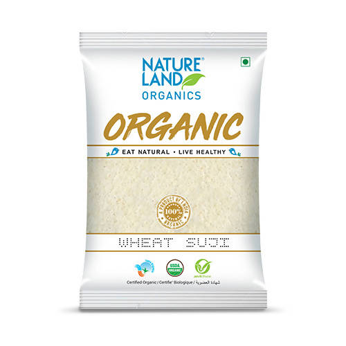 Nature Land Organics Wheat Suji